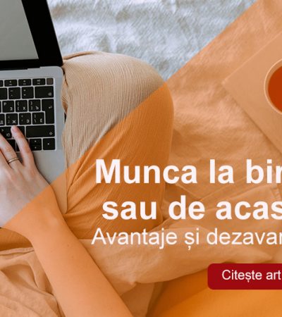 La birou sau în telemunca?